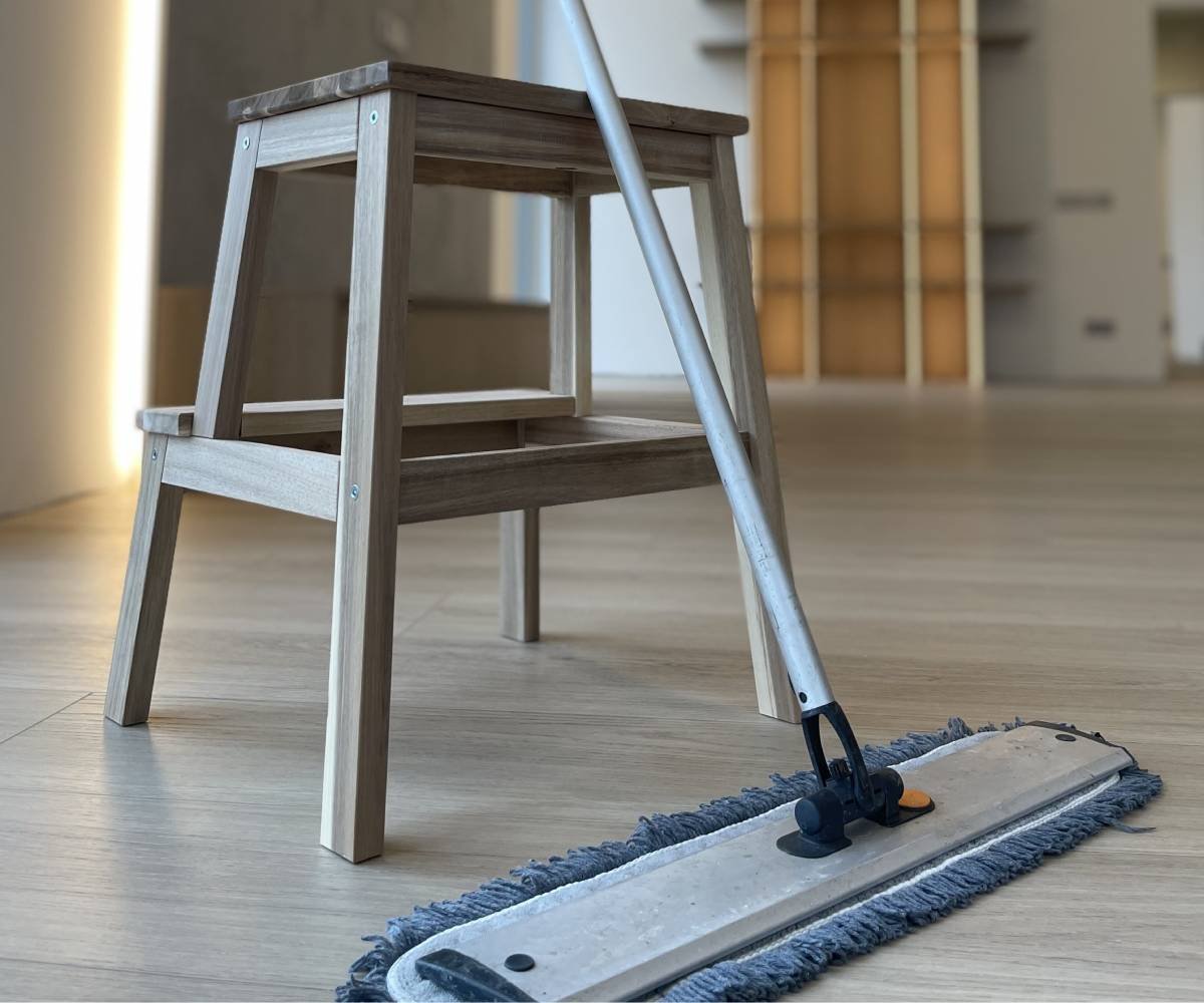 Valymas po statybų ar remonto darbų